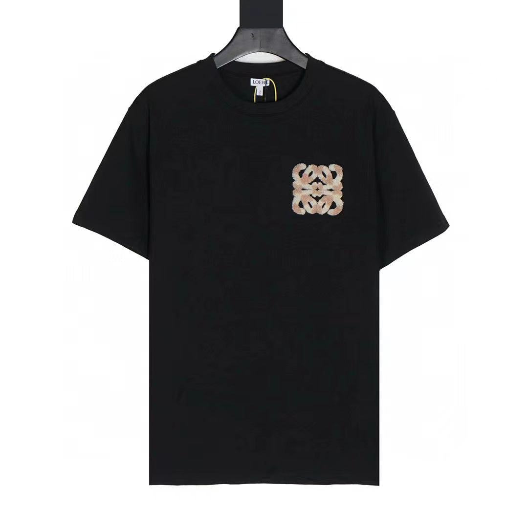 Loewe 25 Short-sleveed T-shirt Black Cotton