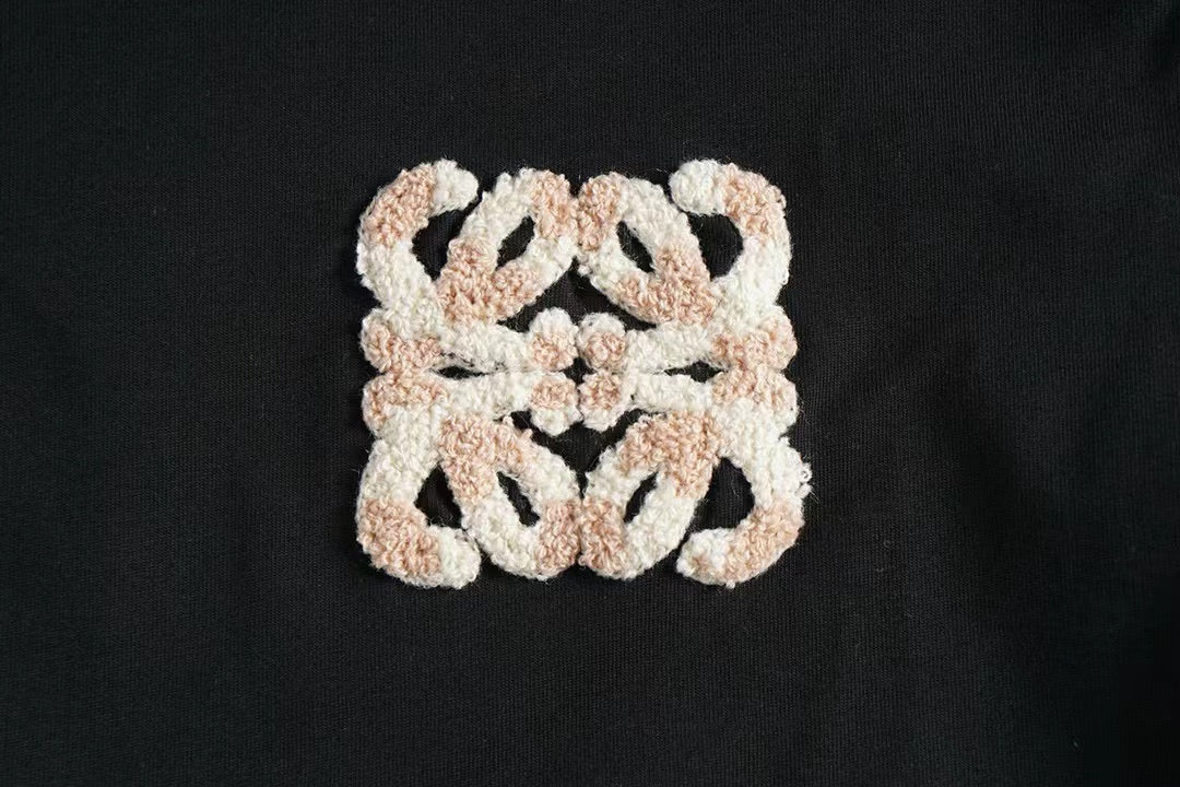 Loewe 25 Short-sleveed T-shirt Black Cotton