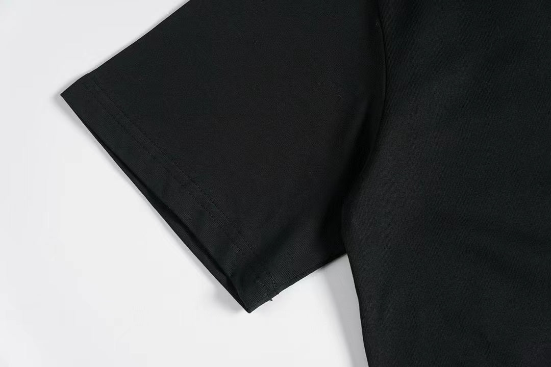 Loewe 25 Short-sleveed T-shirt Black Cotton