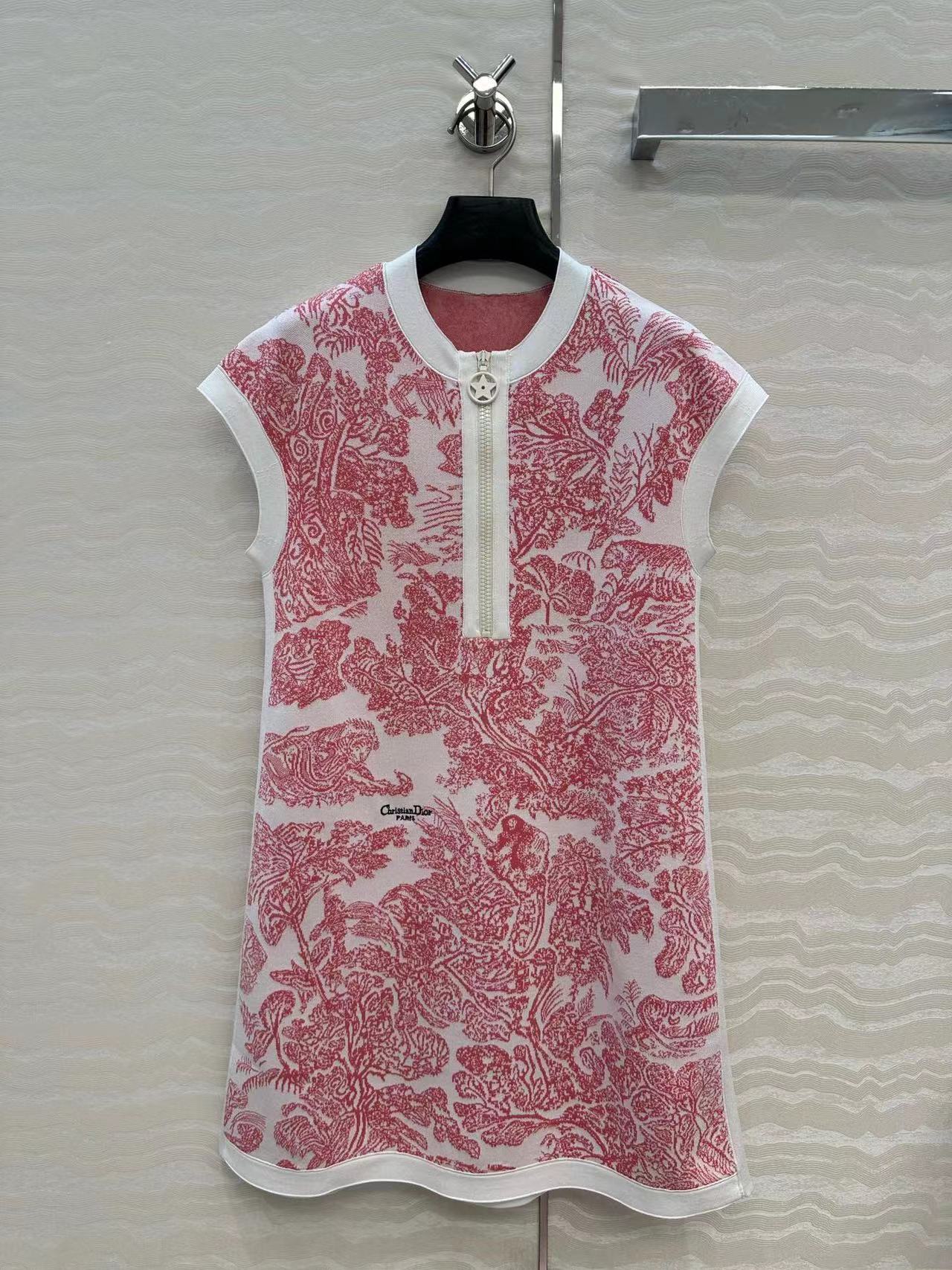 CD Dress Pink Viscose Polyester