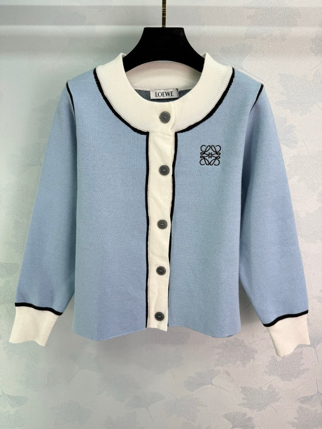 Loewe 2025 Two-tone Cardigan Wool Cashmere 308106