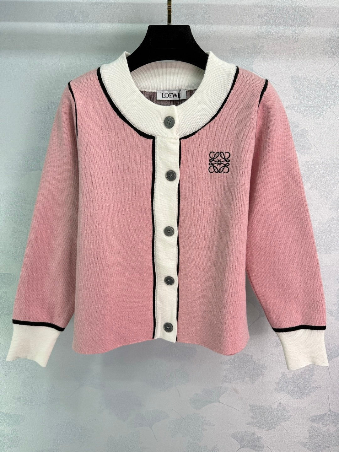 Loewe 2025 Two-tone Cardigan Wool Cashmere 308106