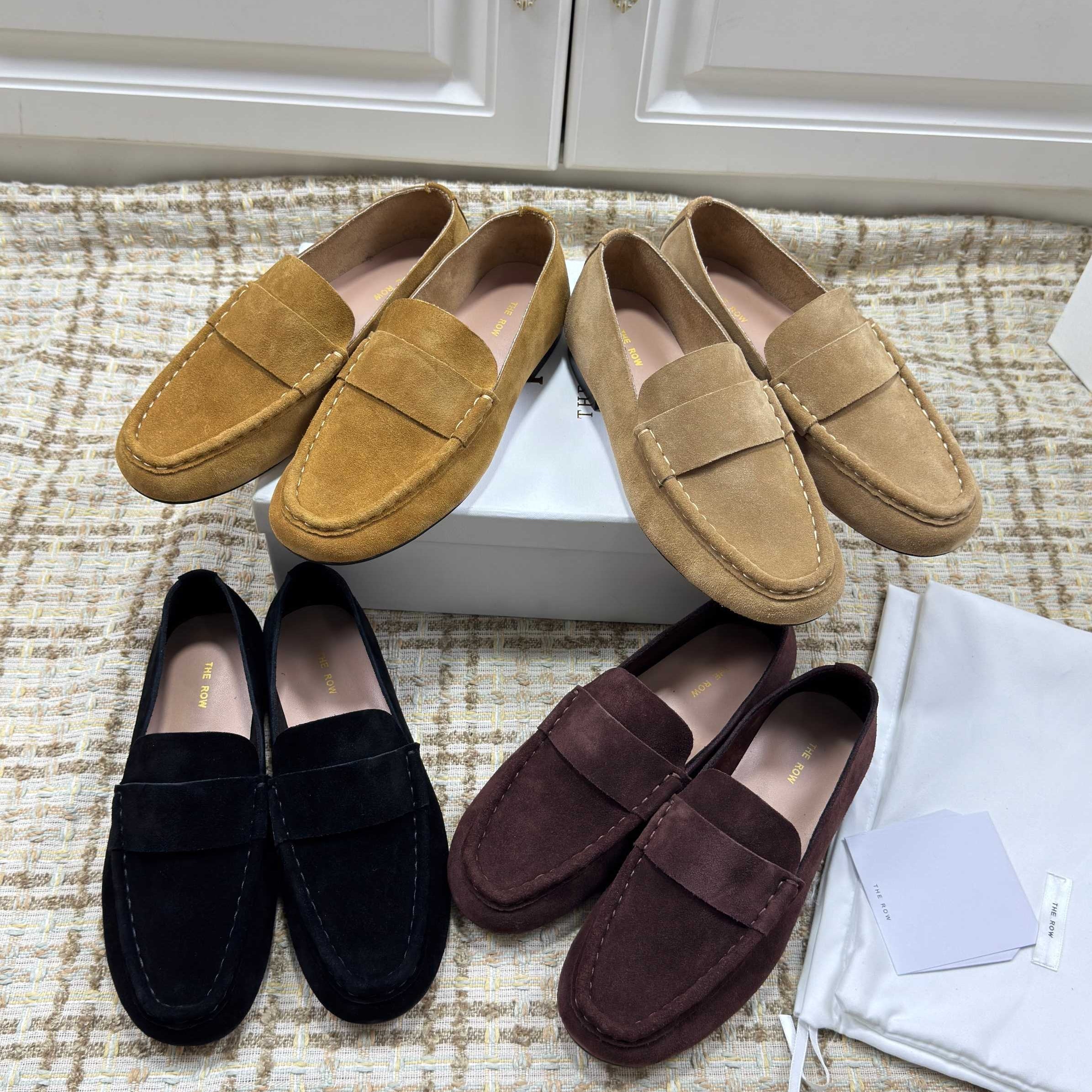 The Row 2025 Loafer Suede 560615