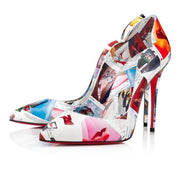 CL Pumps Hot Chick 100 mm Multi/lin Multi Calf