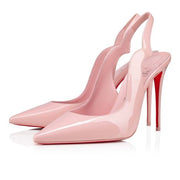 CL Pumps Hot Chick 100 mm Rosy/lin Rosy Patent leather