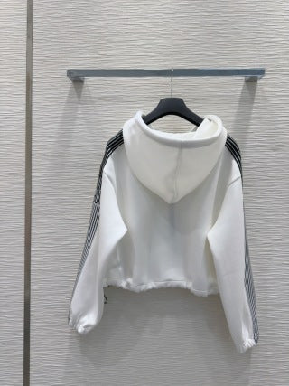 CD 25 Side Stripe LOGO Suit White Cotton