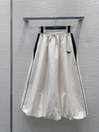 Prada 25 Puffy Skirt Cotton Nylon