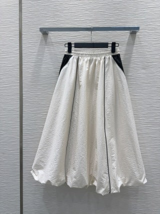 Prada 25 Puffy Skirt Cotton Nylon