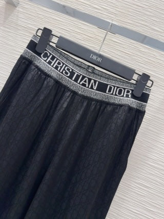 CD 25 Monogram Suit Black Silk Cotton