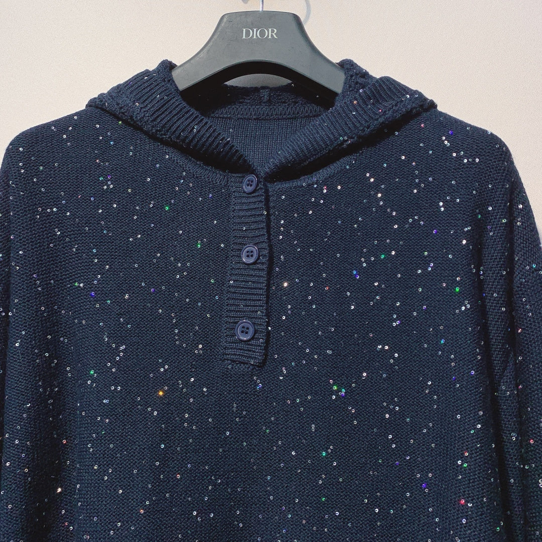 Chanel 25 Hoodie Wool 321006