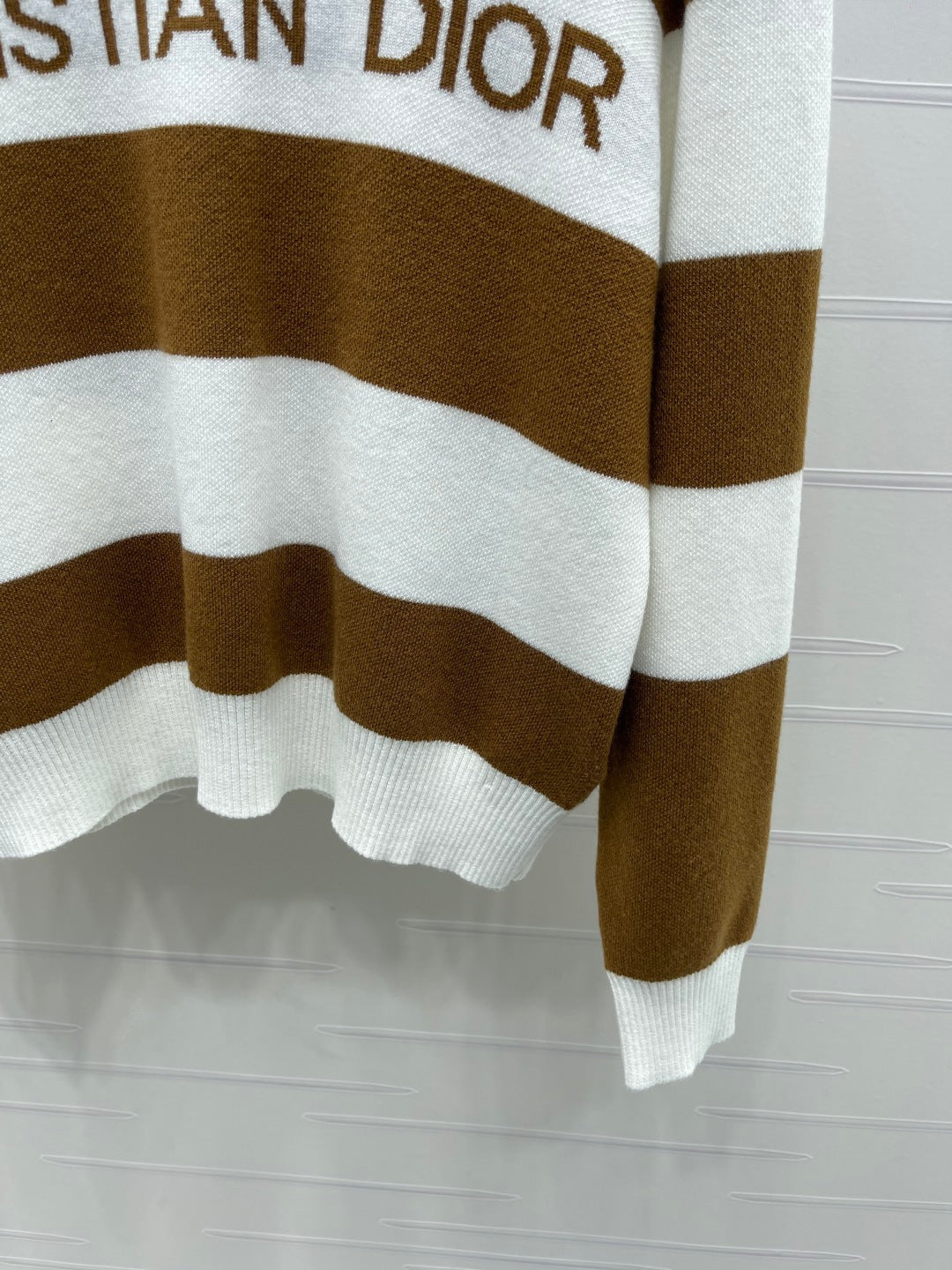 Dior 2025 Striped Pullover Long-sleeved  Sweater Wool 321304