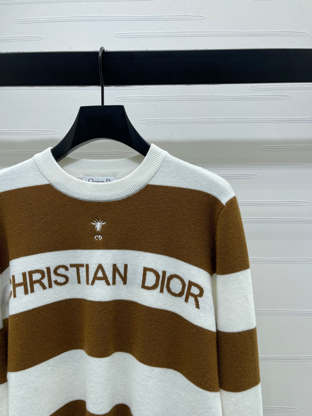 Dior 2025 Striped Pullover Long-sleeved  Sweater Wool 321304