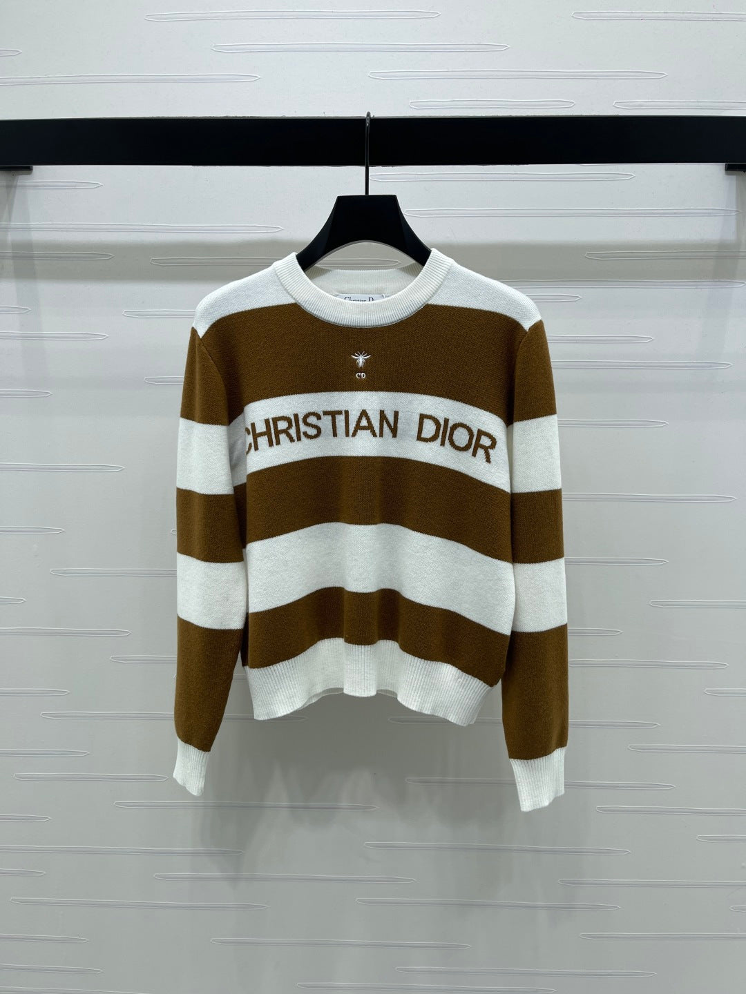 Dior 2025 Striped Pullover Long-sleeved  Sweater Wool 321304