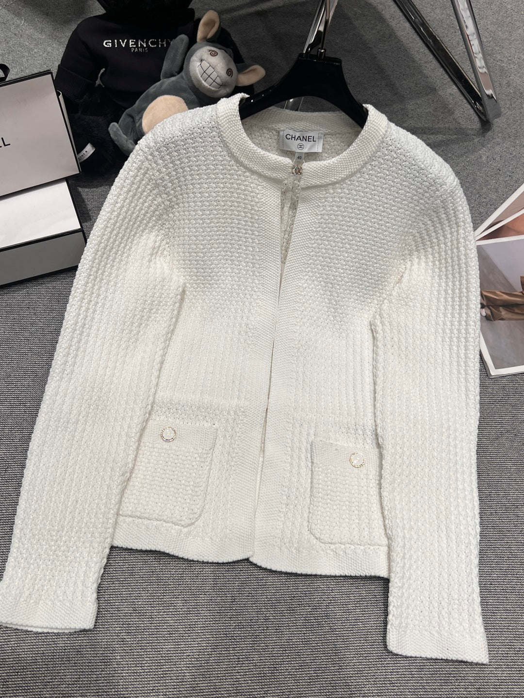 Chanel 2026 Knit Cardigan Wool Cashmere