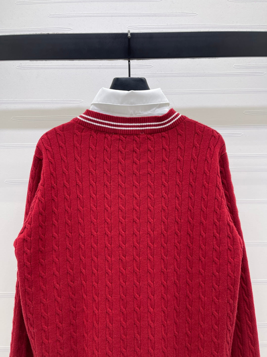 Miumiu 2026 Two-Piece Knit Long-Sleeve Sweater Wool 355489