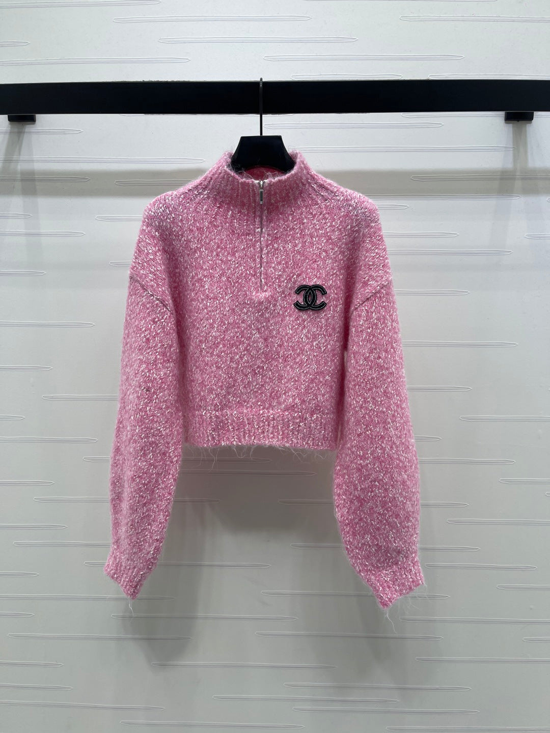 CC 26 Cropped Zip Sweater Wool 793820