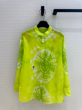 CD 25 Dopamine Dye Pattern Set Green Cotton