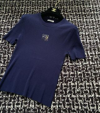 Loewe 25 Slim Sleeved T-Shirt Tencel