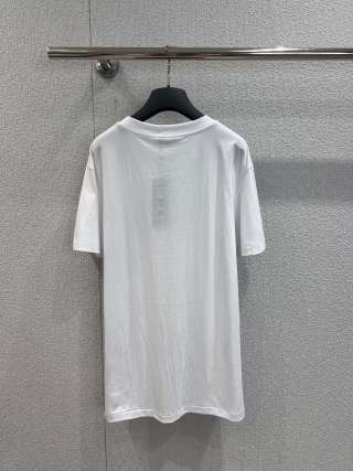 CD 25 Printed Round Neck Short Sleeve T-shirt Cotton 222668