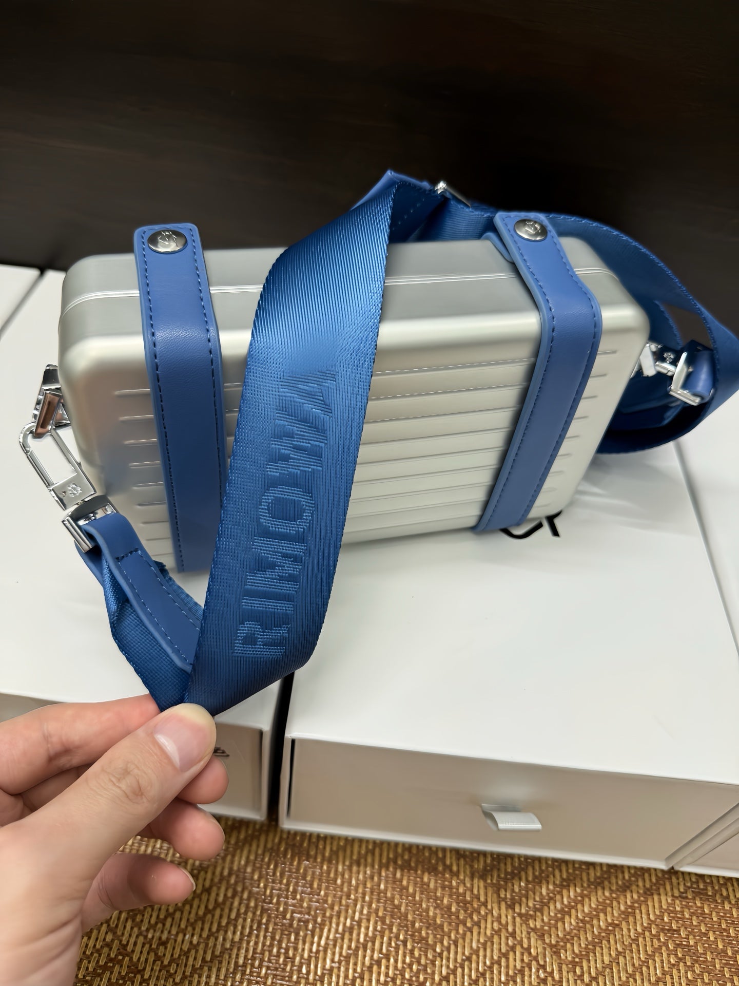 Rimowa 2025 Personal Cross-Body Bag Aluminum-magnesium Alloy 273941