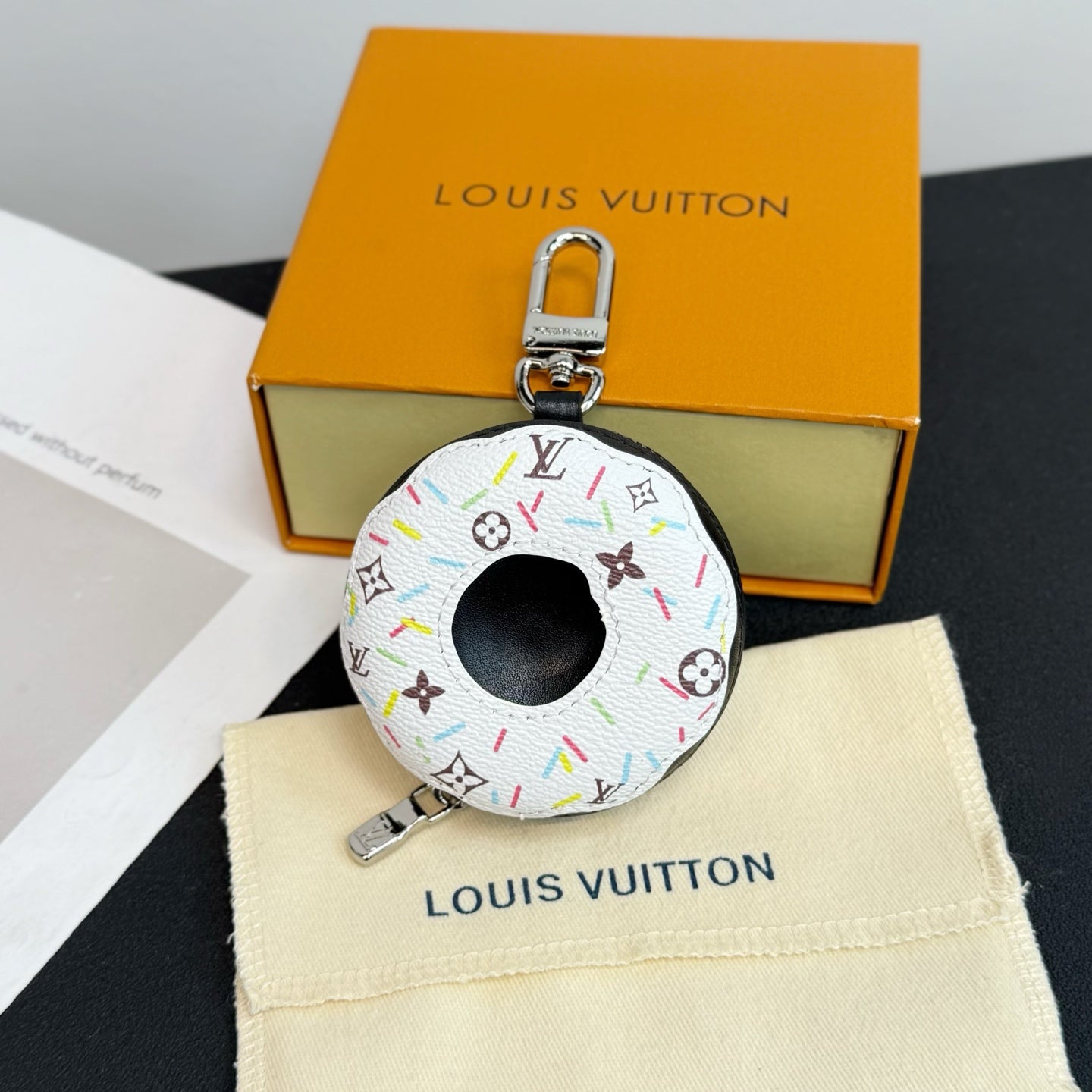 LV Donut Bag Charm