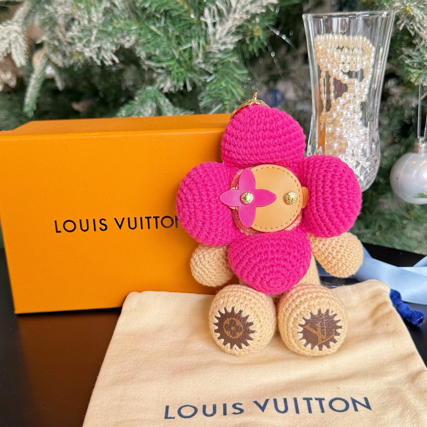 LV Vivienne Sunflower Doll Charm