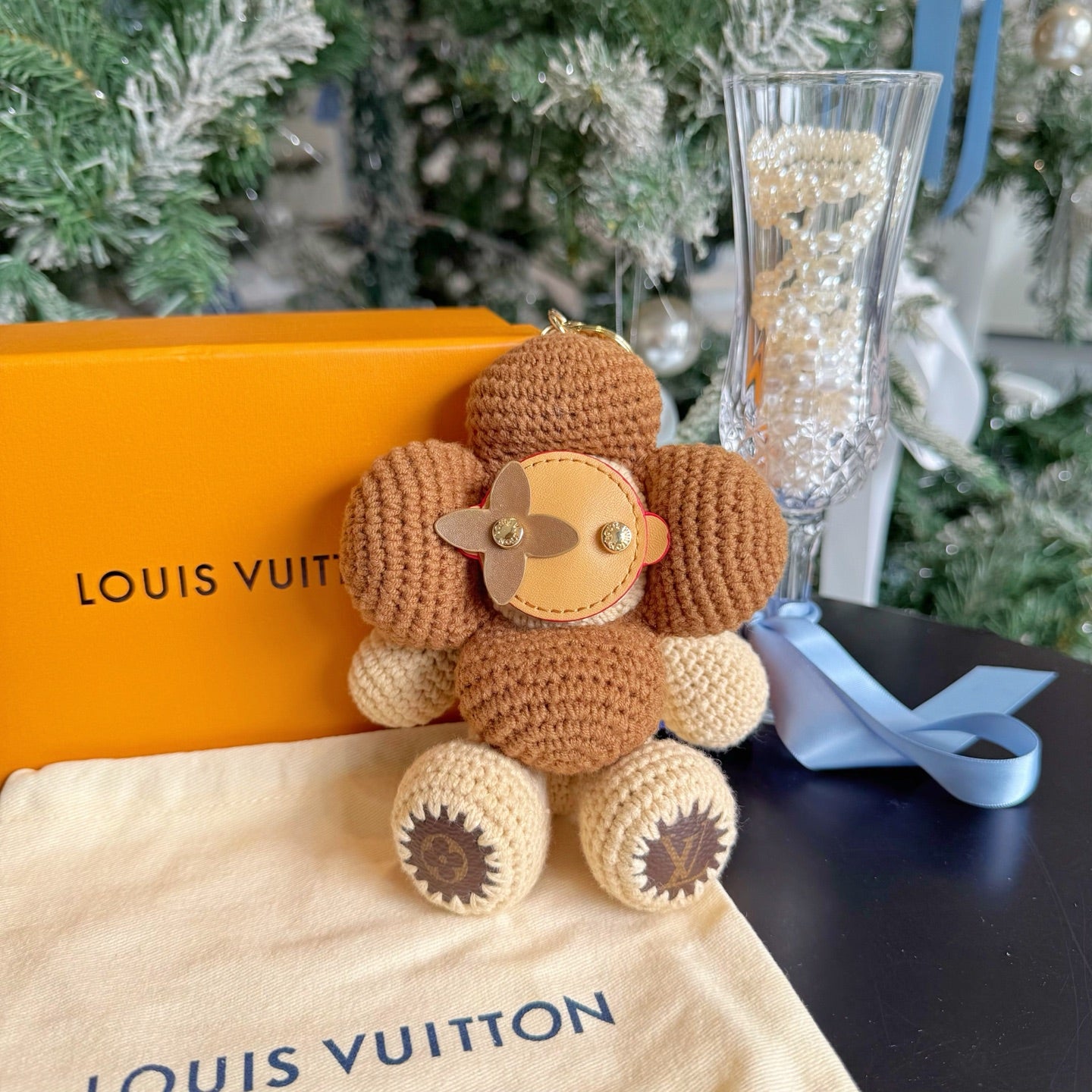 LV Vivienne Sunflower Doll Charm