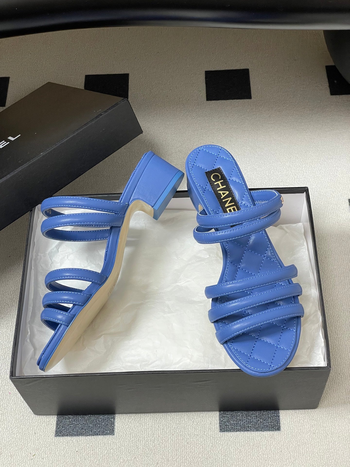 CC 26 Quilted 30mm Sandal Sheepskin 593268