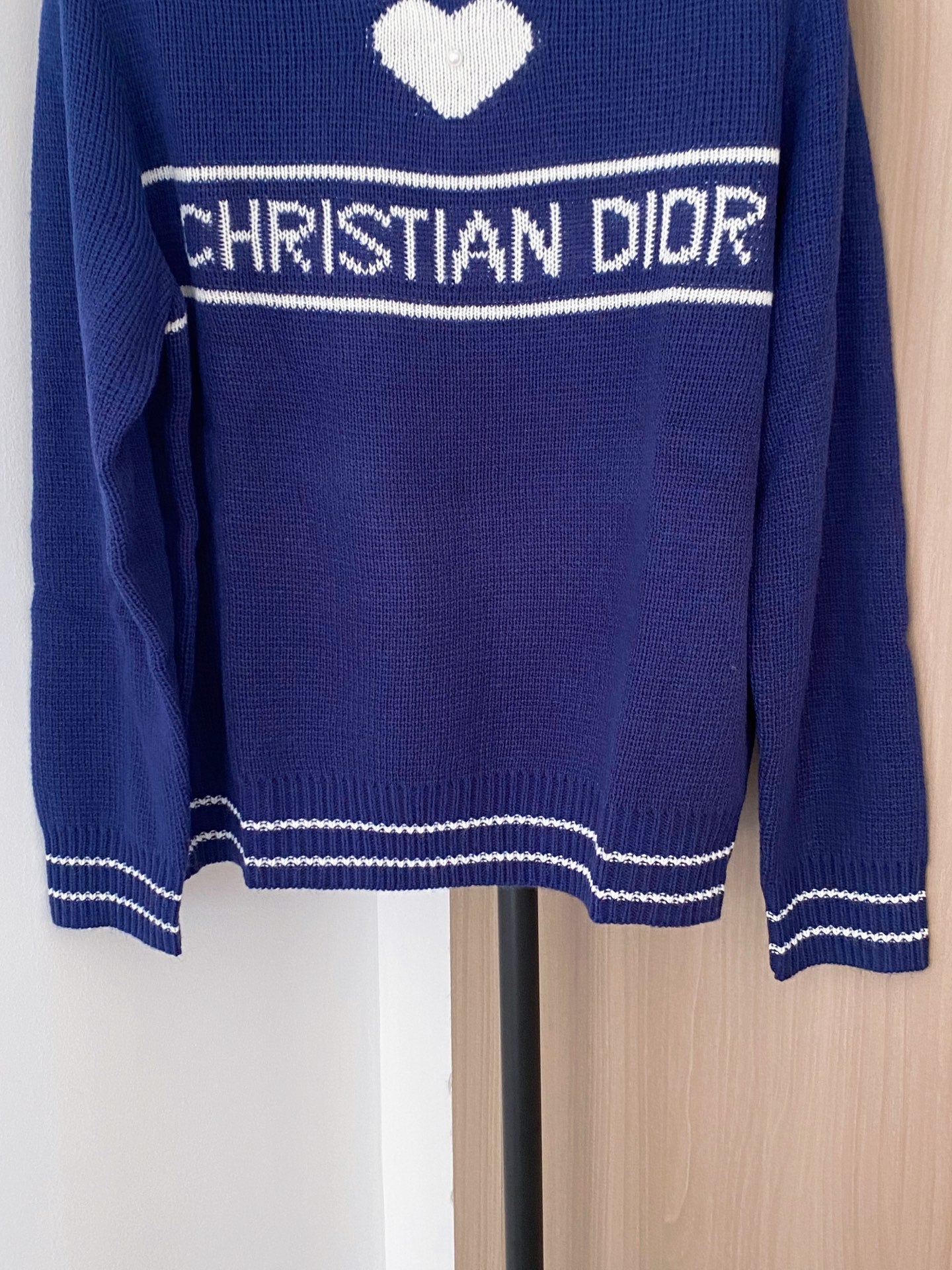 Dior 2025 Heart Print Sweater Wool