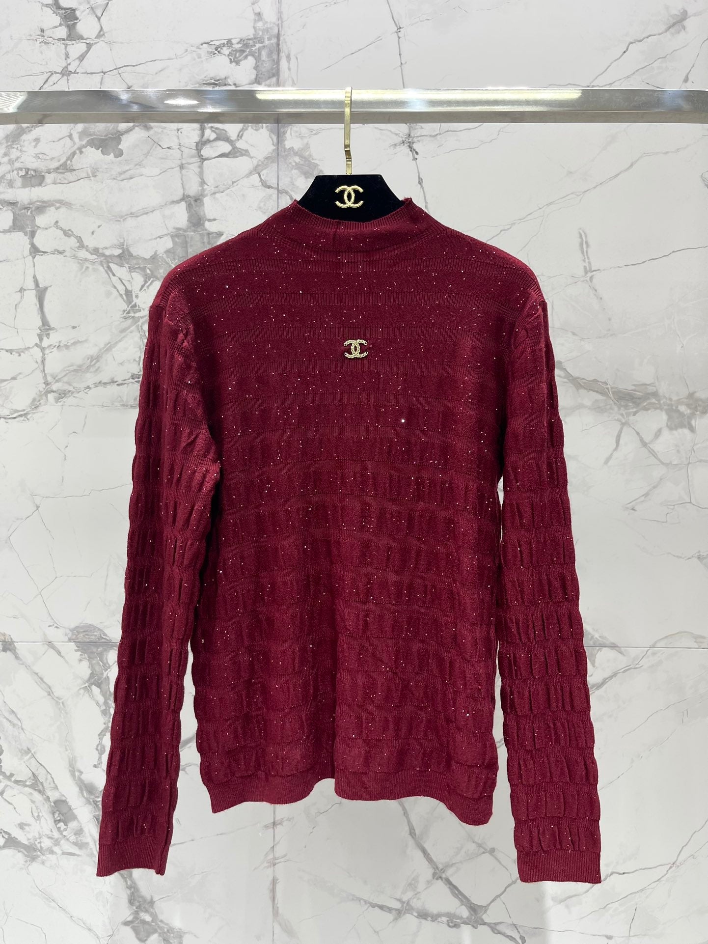 Chanel 2025 Turtleneck Sweater Wool