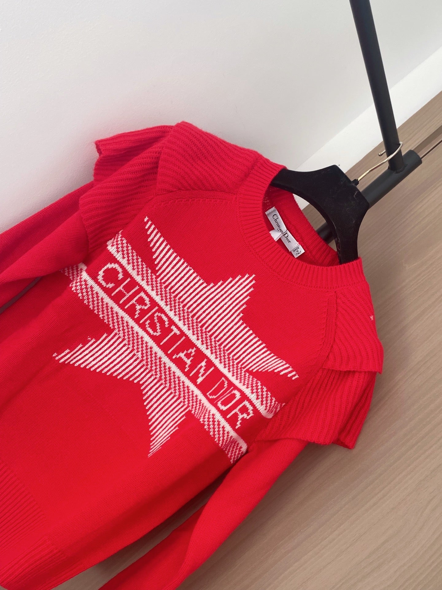 Dior 2025 Long-Sleeve Shirt with Logo Pattern Wool