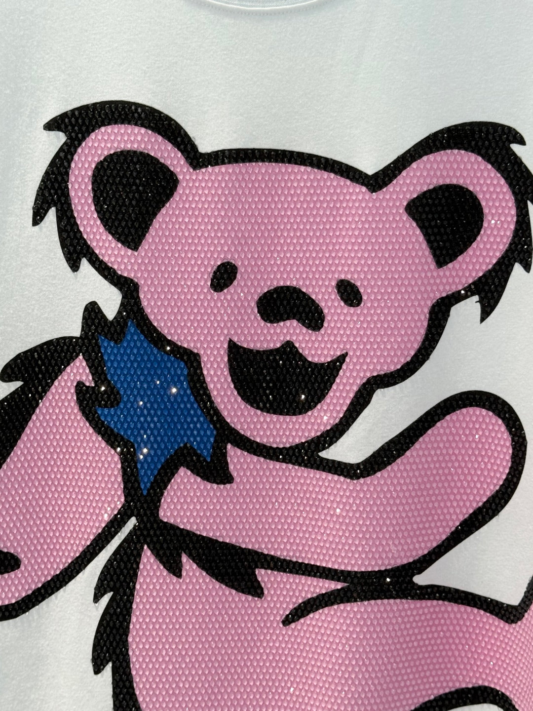 Loewe 25 Pink Bear T-shirt White Cotton