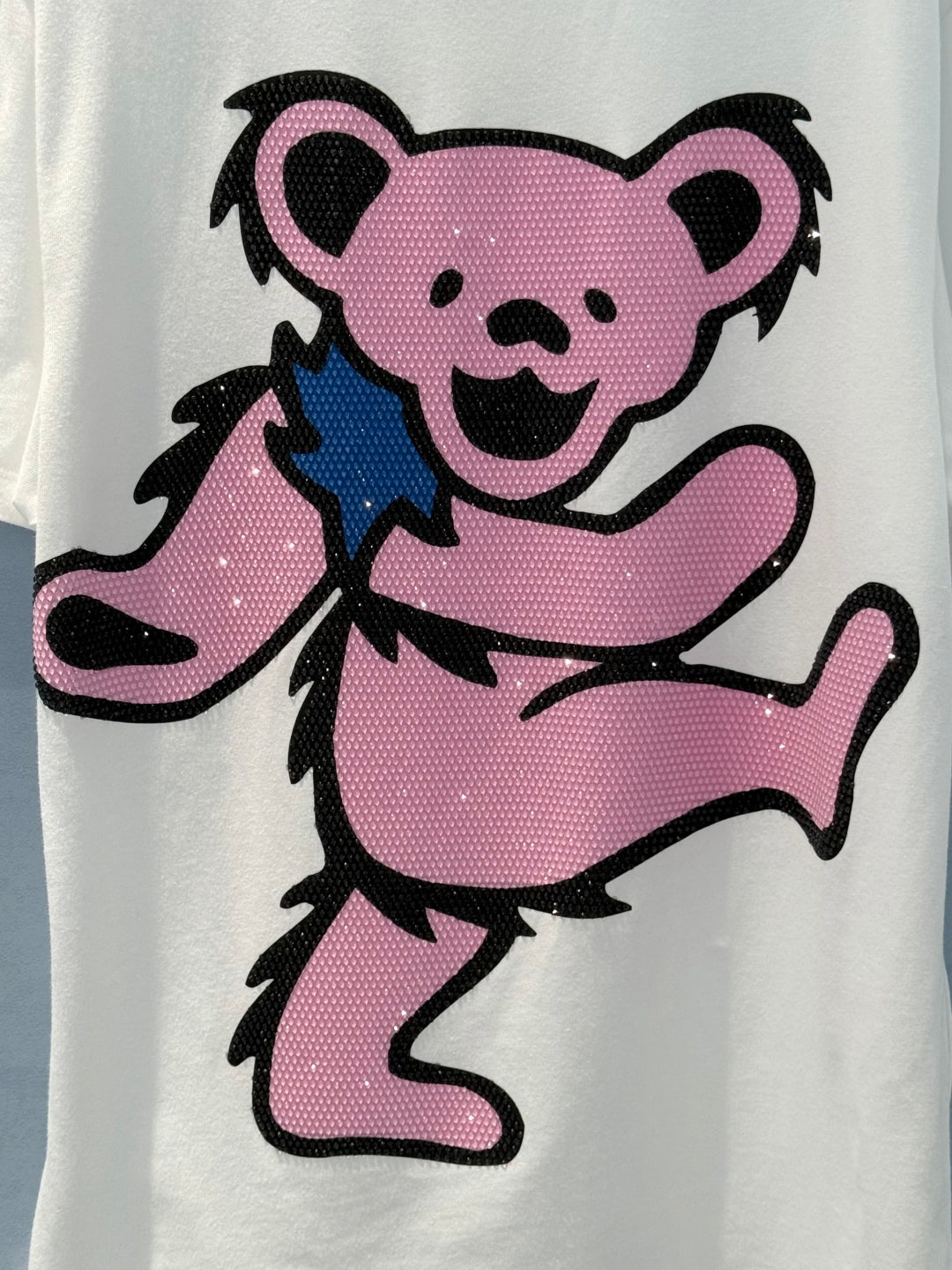 Loewe 25 Pink Bear T-shirt White Cotton