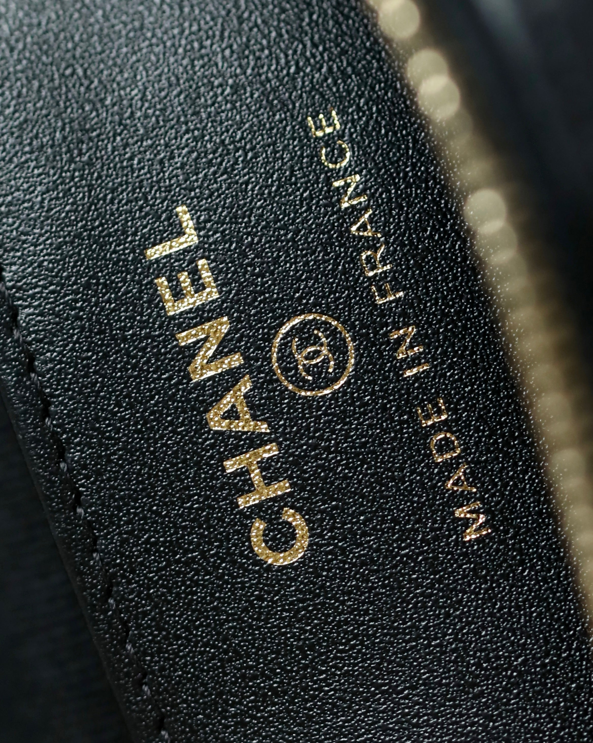 Chanel 2025 Bowling Bag Black Lambskin 342996