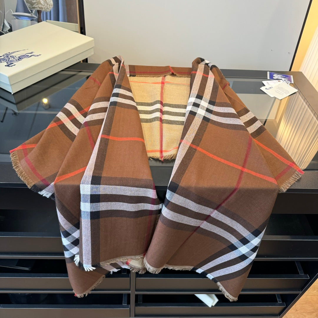 BBR Long Scarf 200CM Brown Cashmere 293338