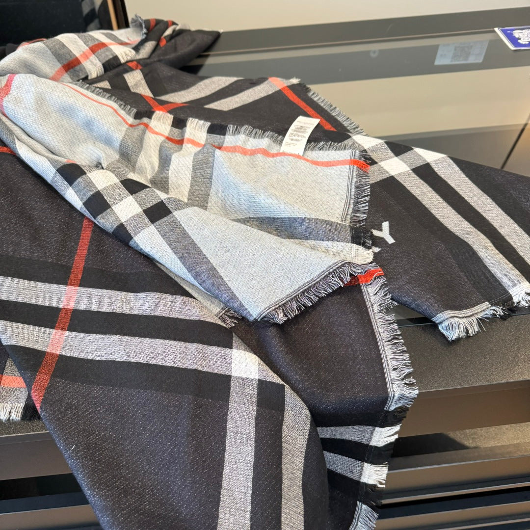 BBR Long Scarf 200CM Brown Cashmere 293338