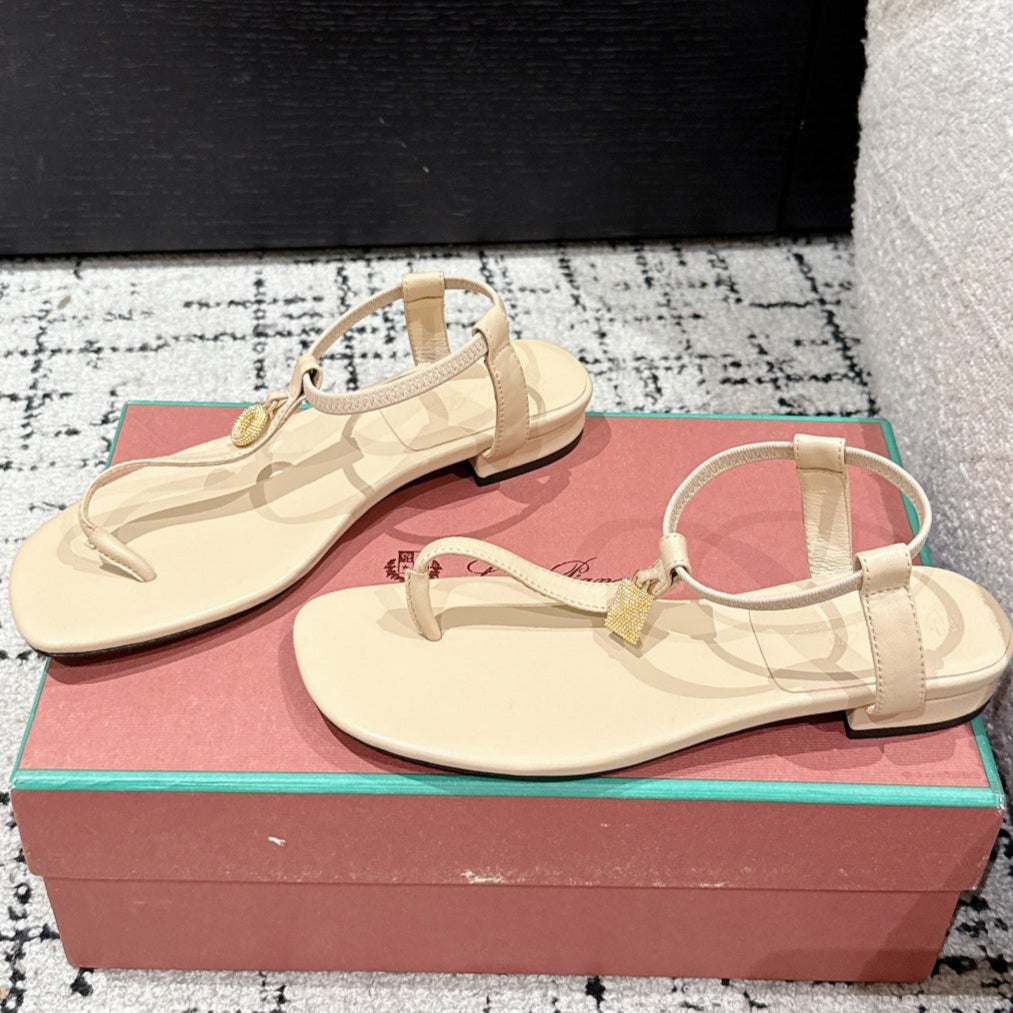 LP Mindil Infra Sandal Light Beige Sheepskin 312458