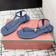 LP Mindil Infra Sandal Navy Blue Sheepskin 312461