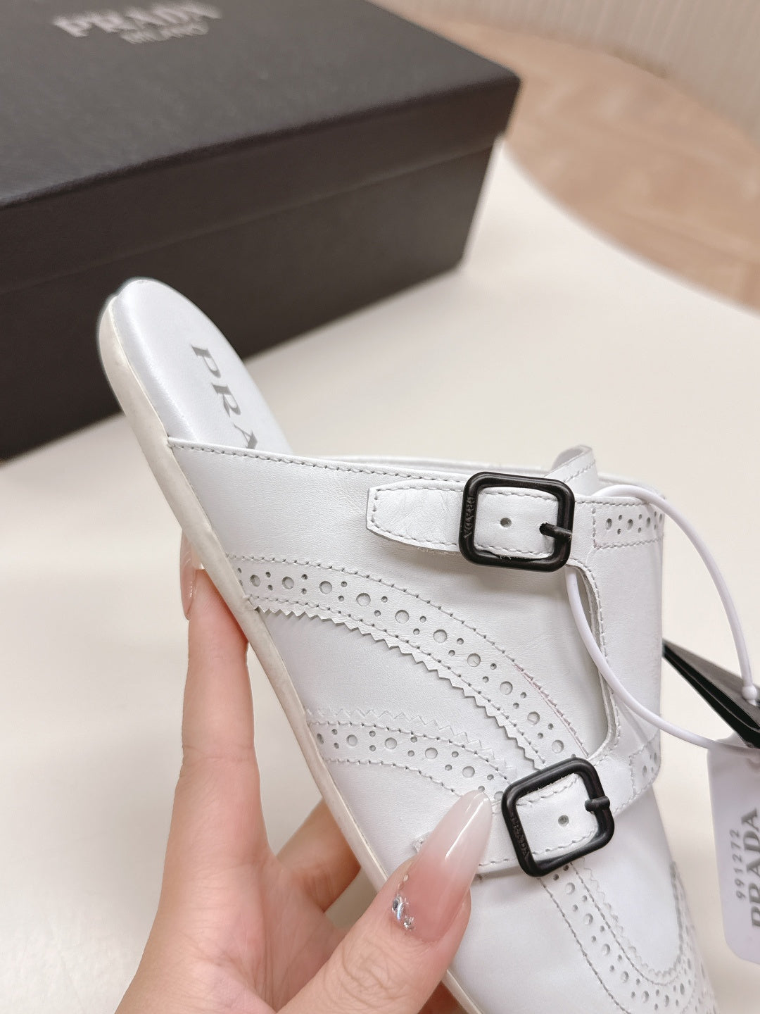 PRA 26S Mule White Sheepskin 600583