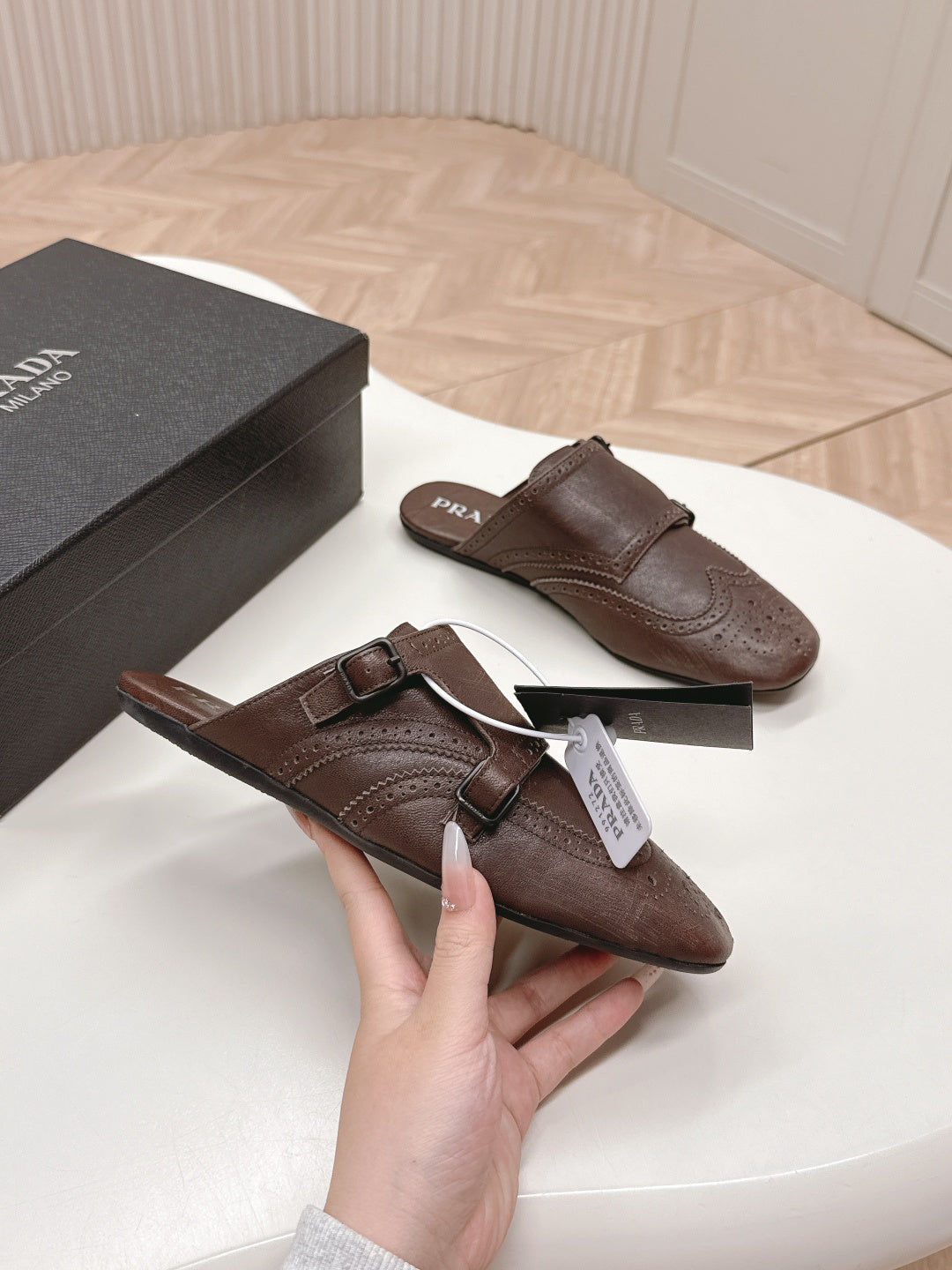 PRA 26S Mule Brown Sheepskin 600584