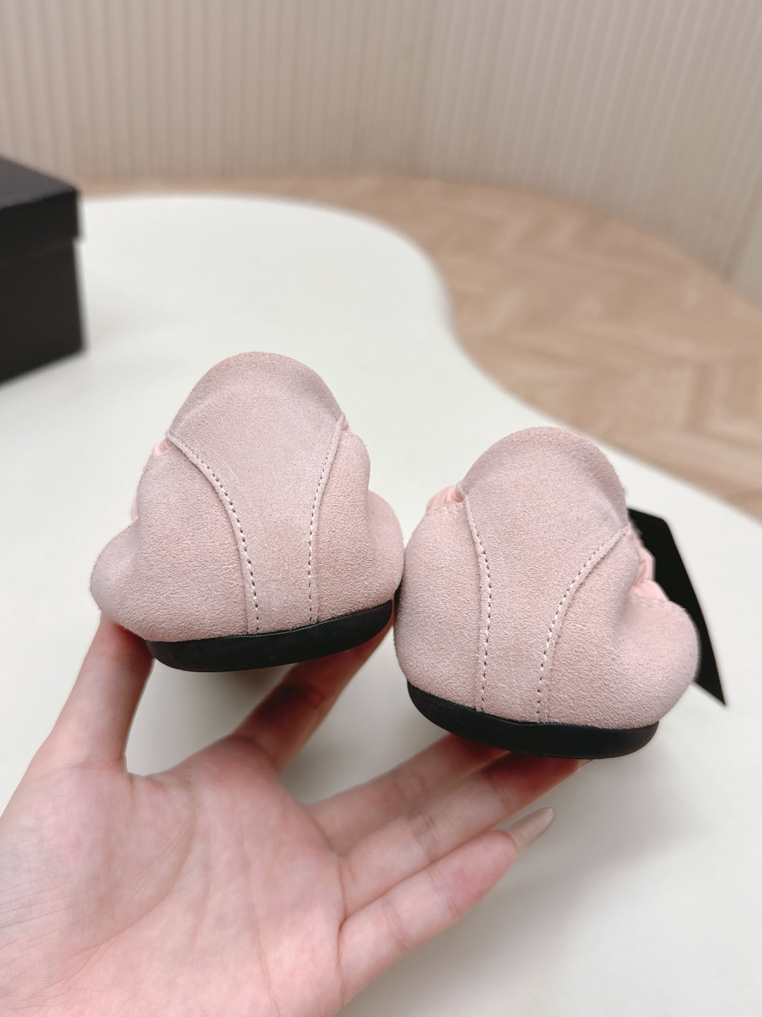 PRA 26S Mary Jane White Light Pink Sliver Canvas Suede 600626