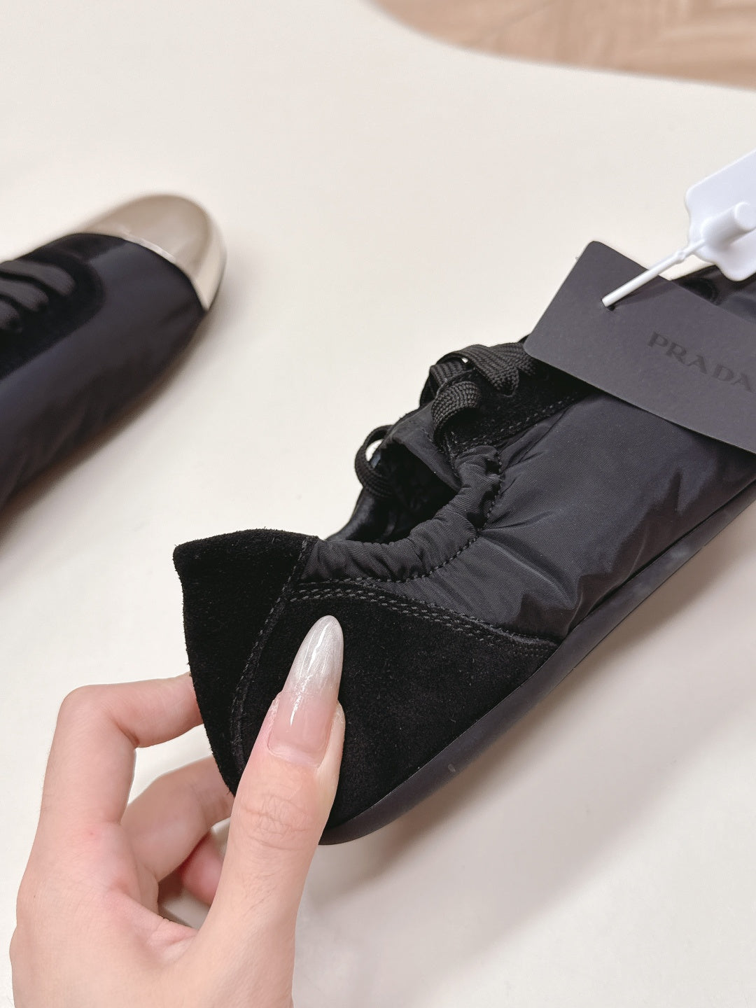 PRA 26S Mary Jane Black Sliver Canvas 600628