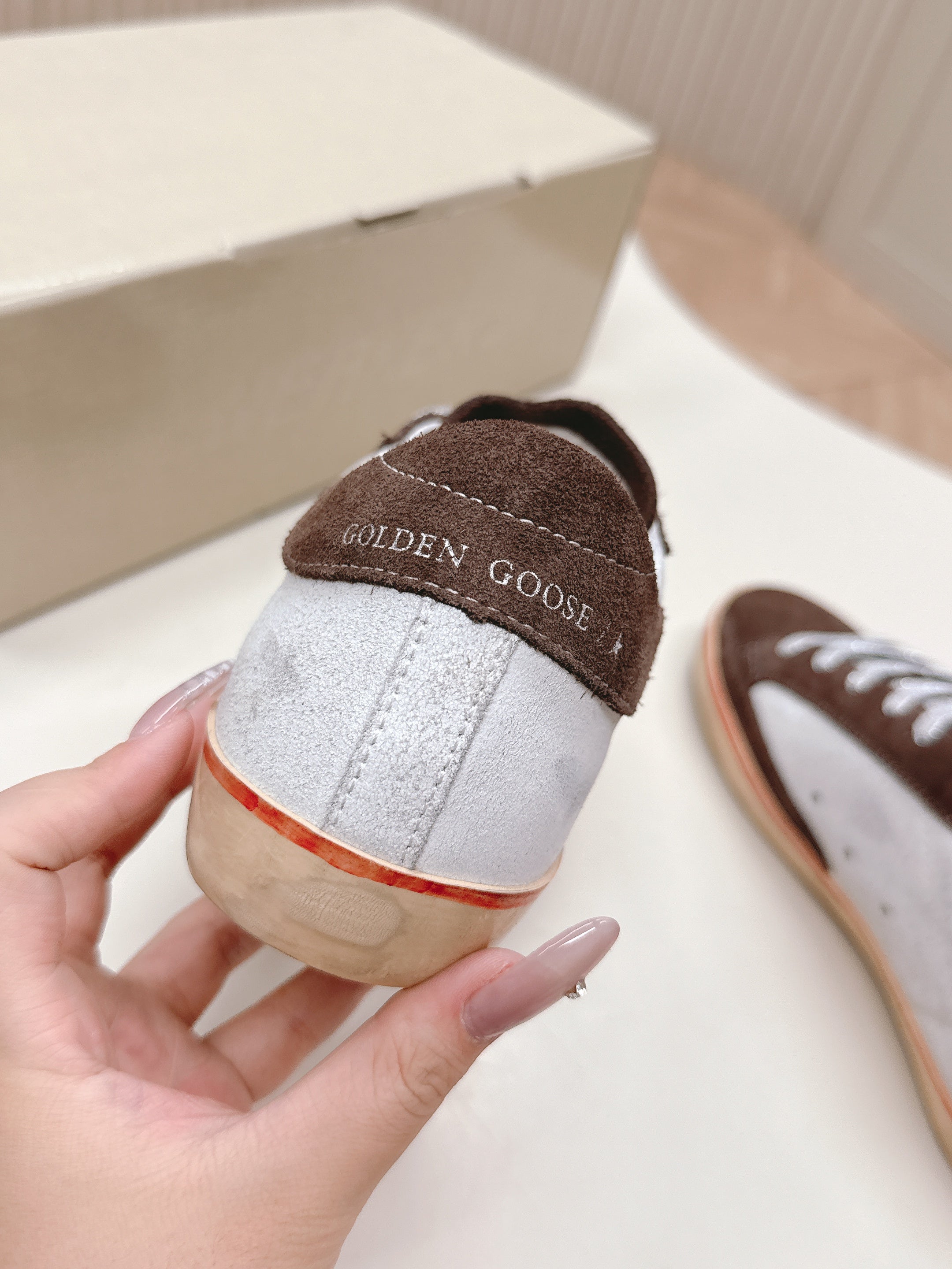 Golden Goose 2025 Sneaker Brown mix White Suede 426911
