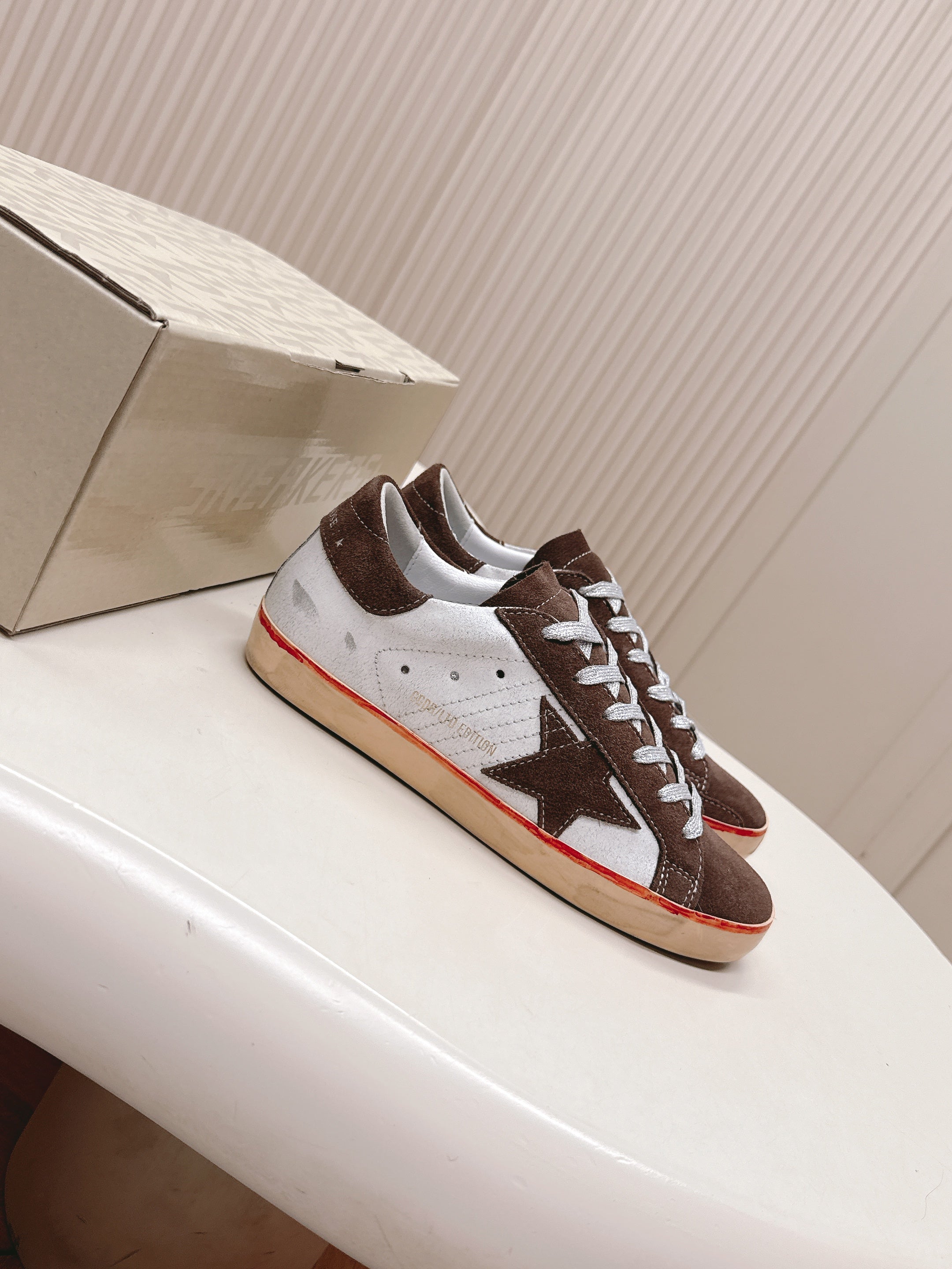 Golden Goose 2025 Sneaker Brown mix White Suede 426911