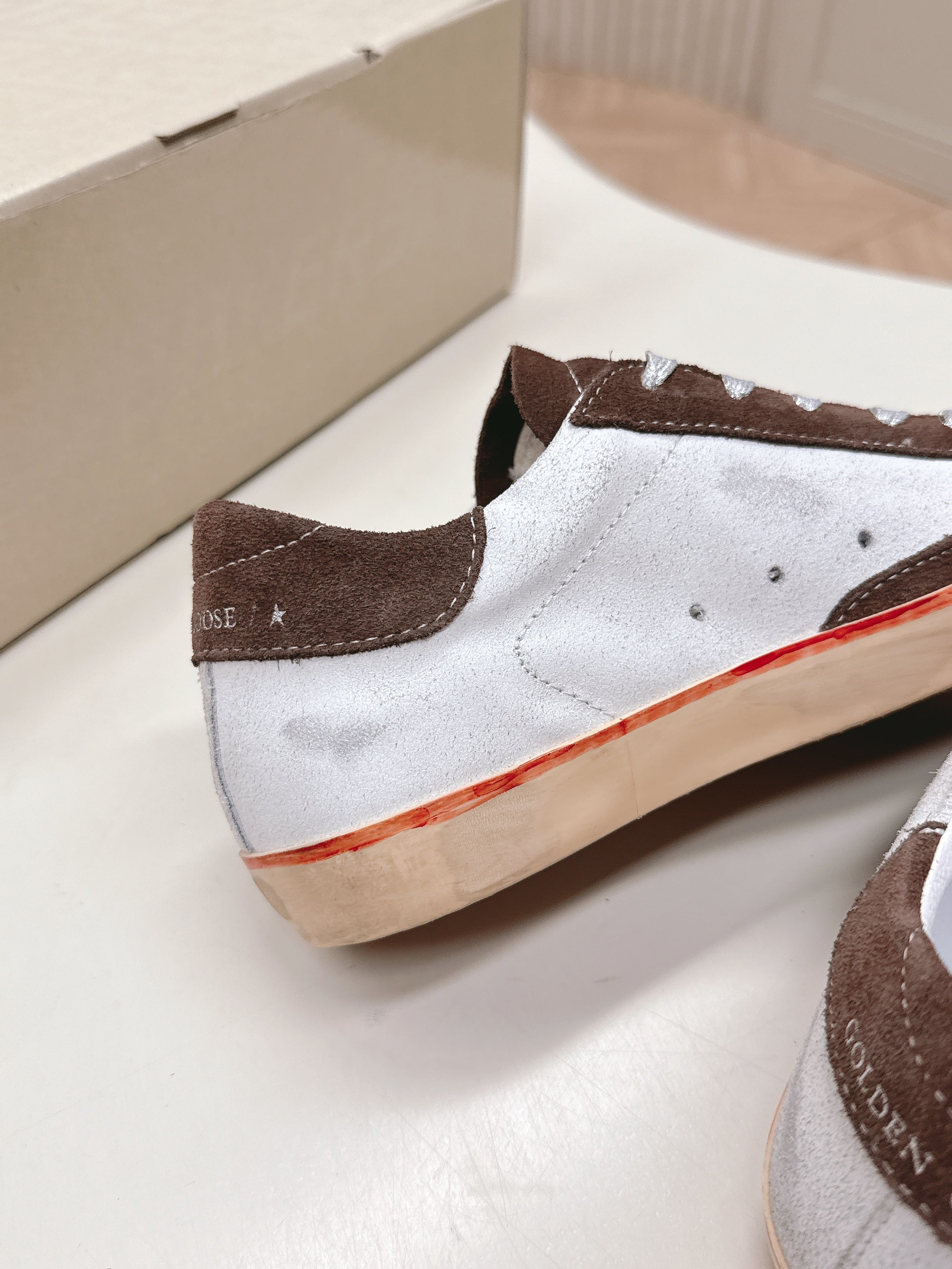 Golden Goose 2025 Sneaker Brown mix White Suede 426911