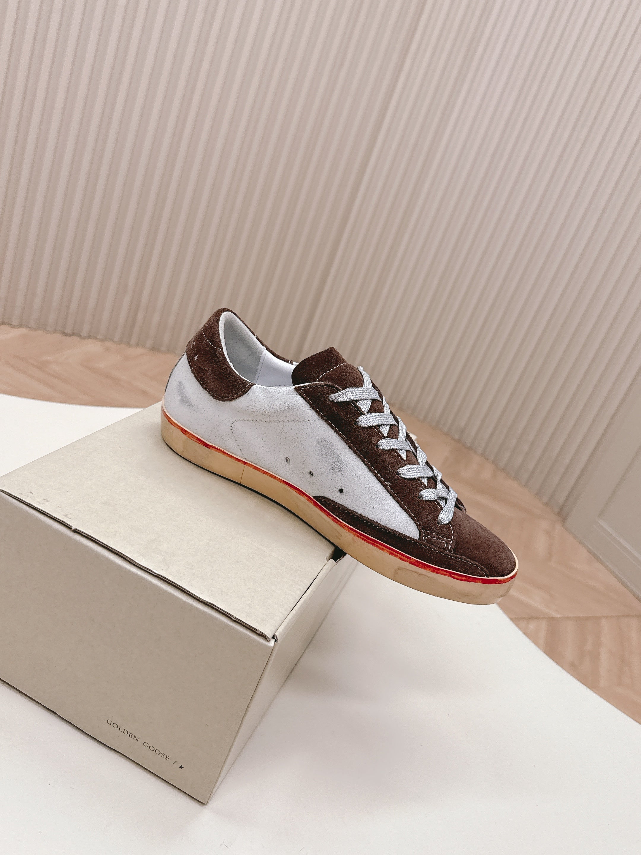 Golden Goose 2025 Sneaker Brown mix White Suede 426911