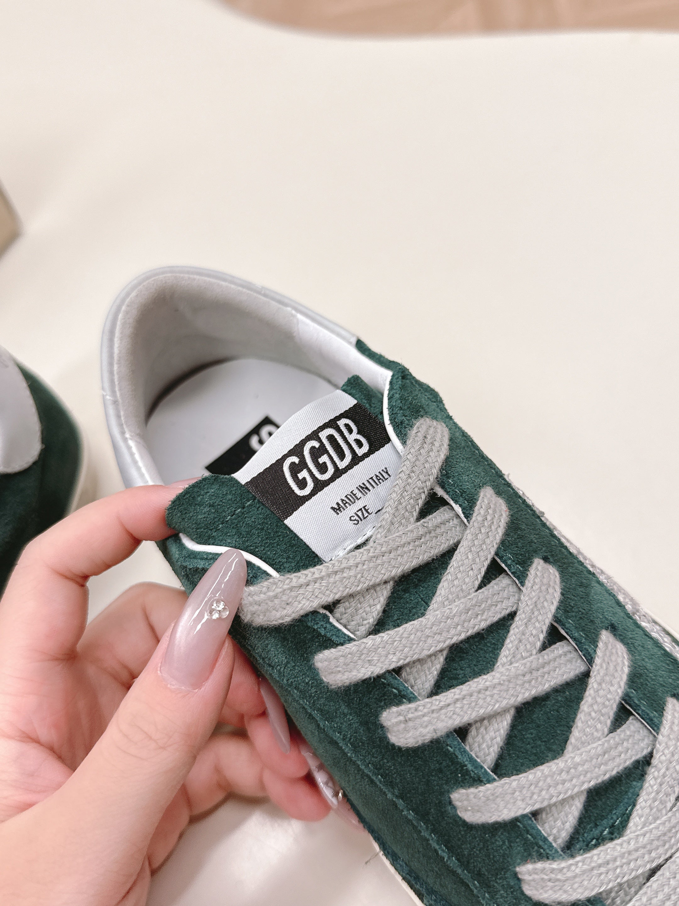 Golden Goose 2025 Sneaker Green mix Silver Suede 426917