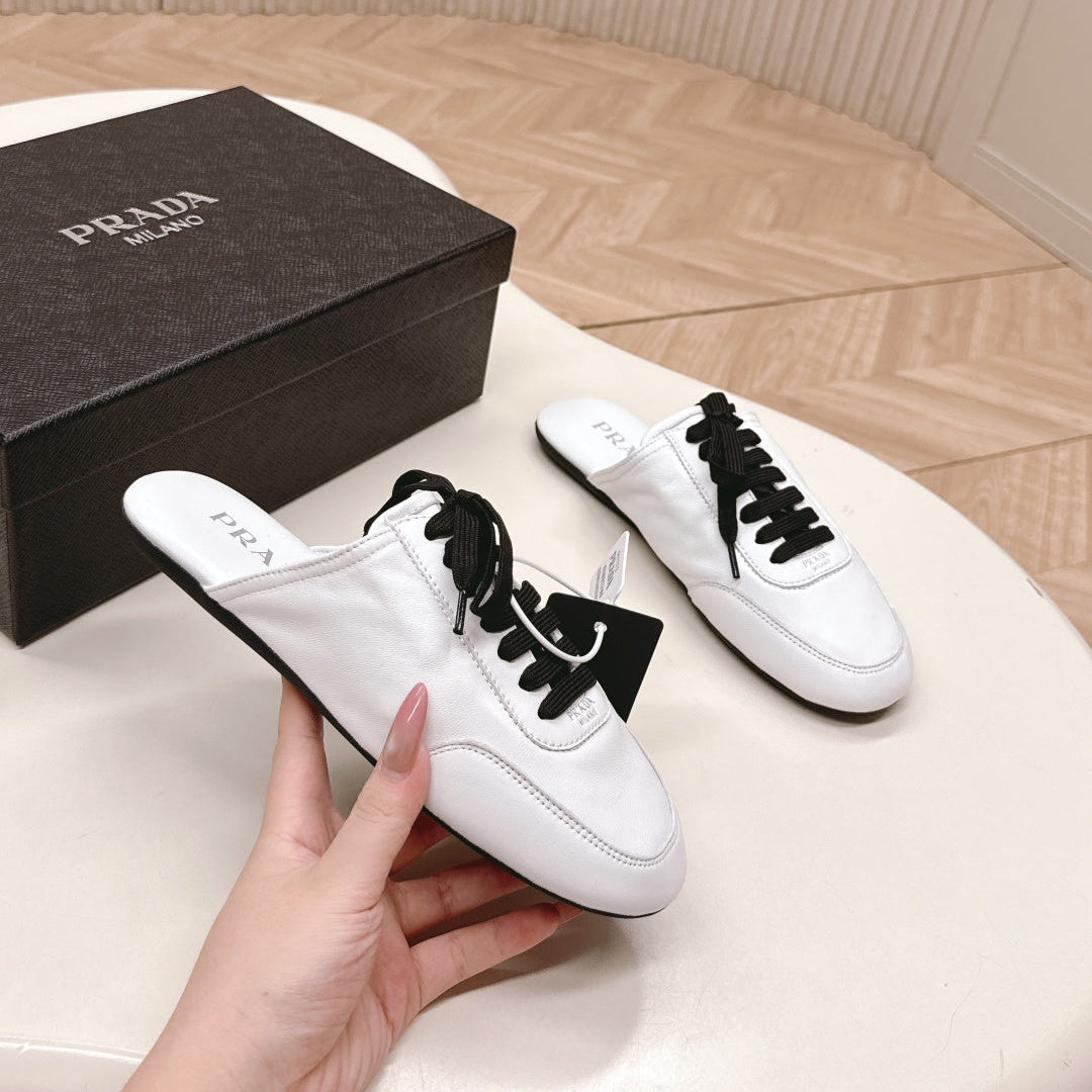 PRA 26S Mule Sneaker White Sheepskin 600617