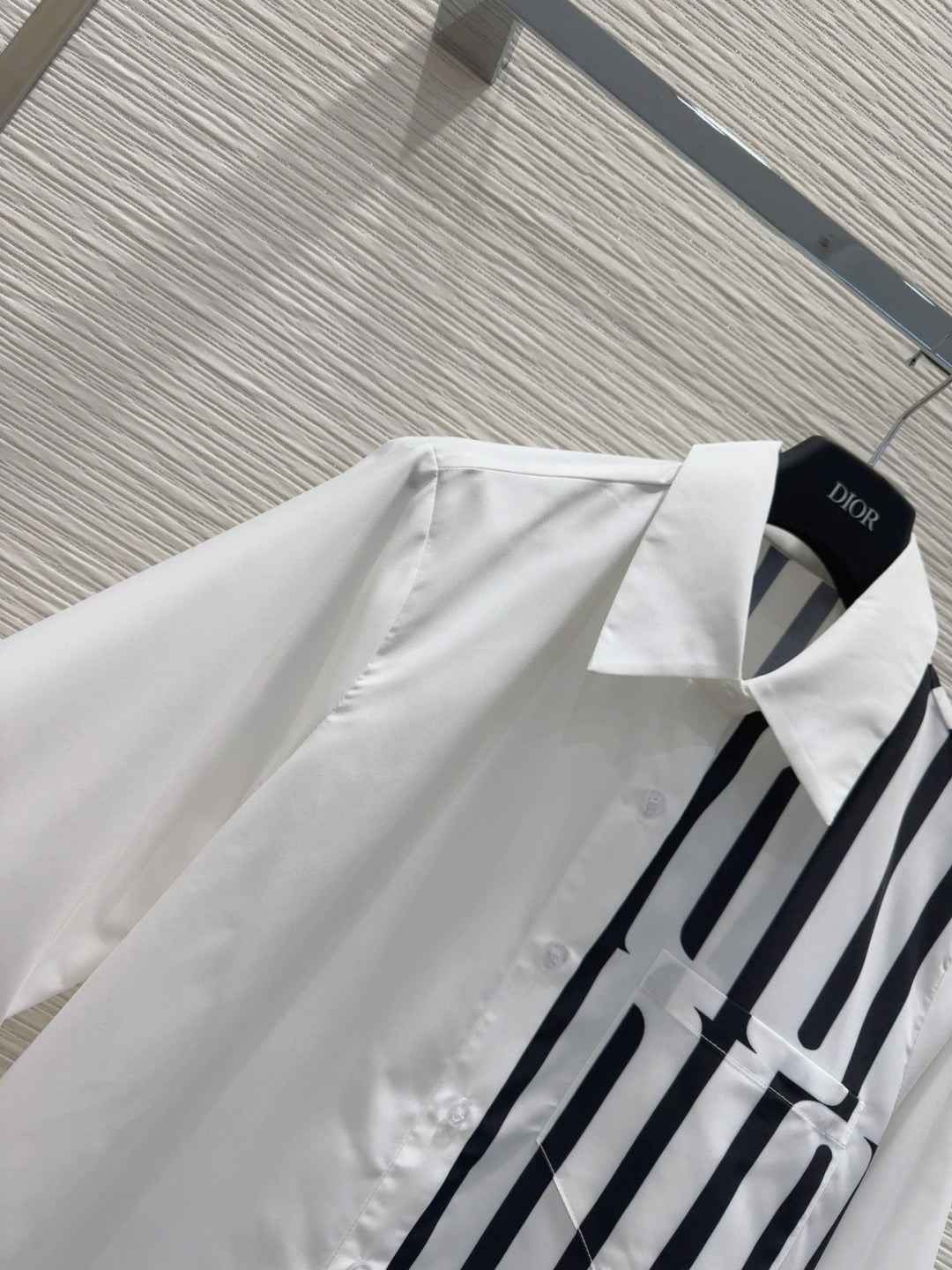 CD 25 Shirt Black White Polyester