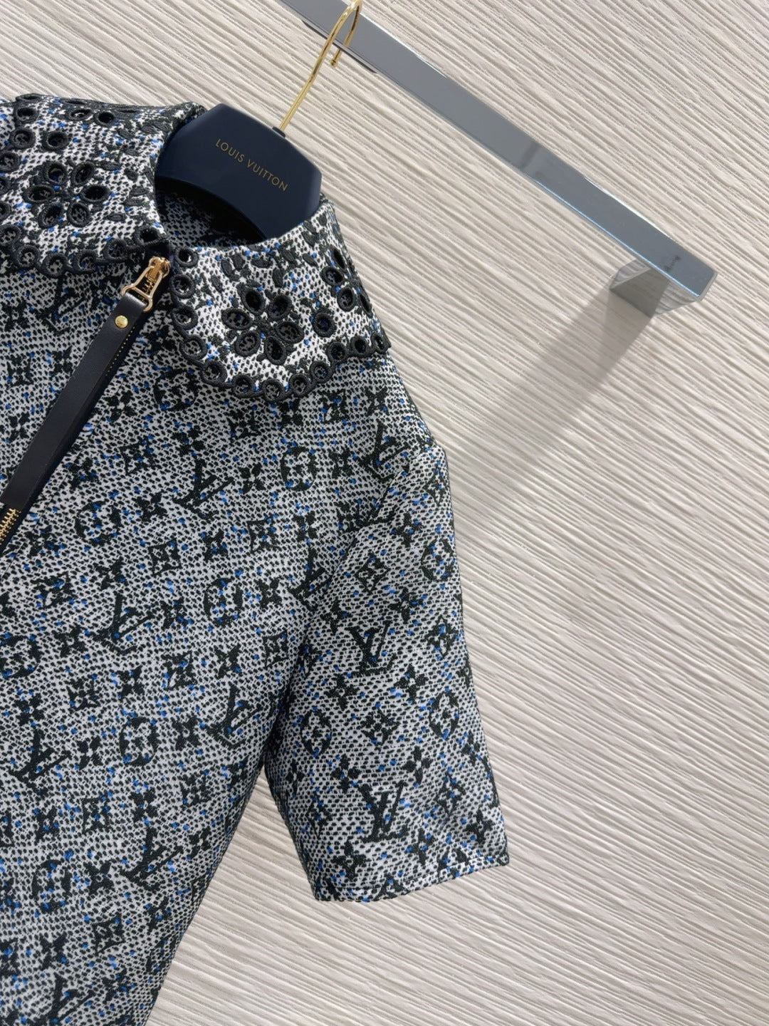 LV 25 New Dress Blue Cotton